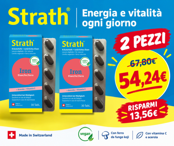 OFFERTE STRATH IRON STRATH IRON 2 confezioni 20% di sconto